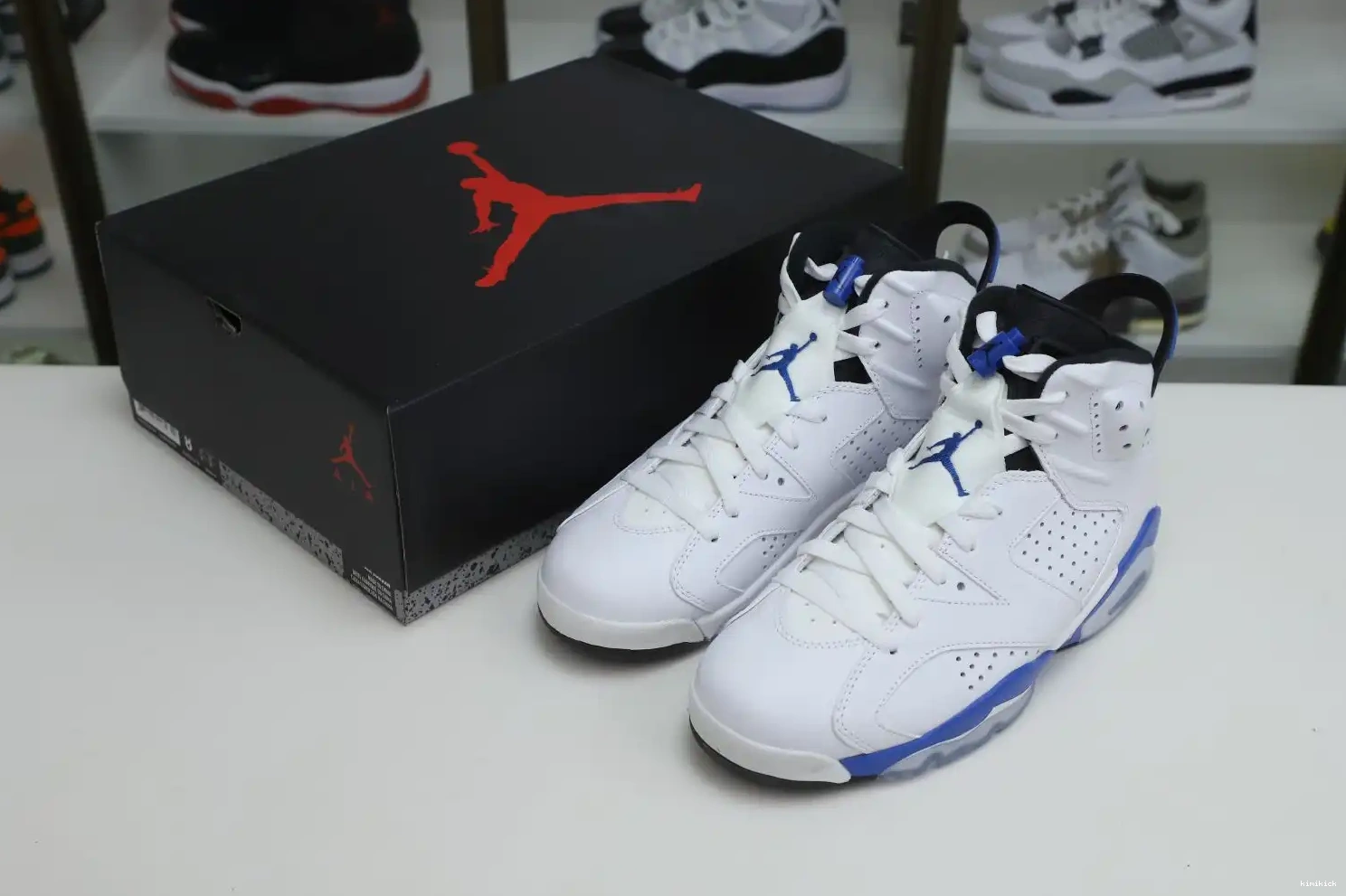6 JORDAN BLUE SPORT RETRO AIR Kimikick 0512
